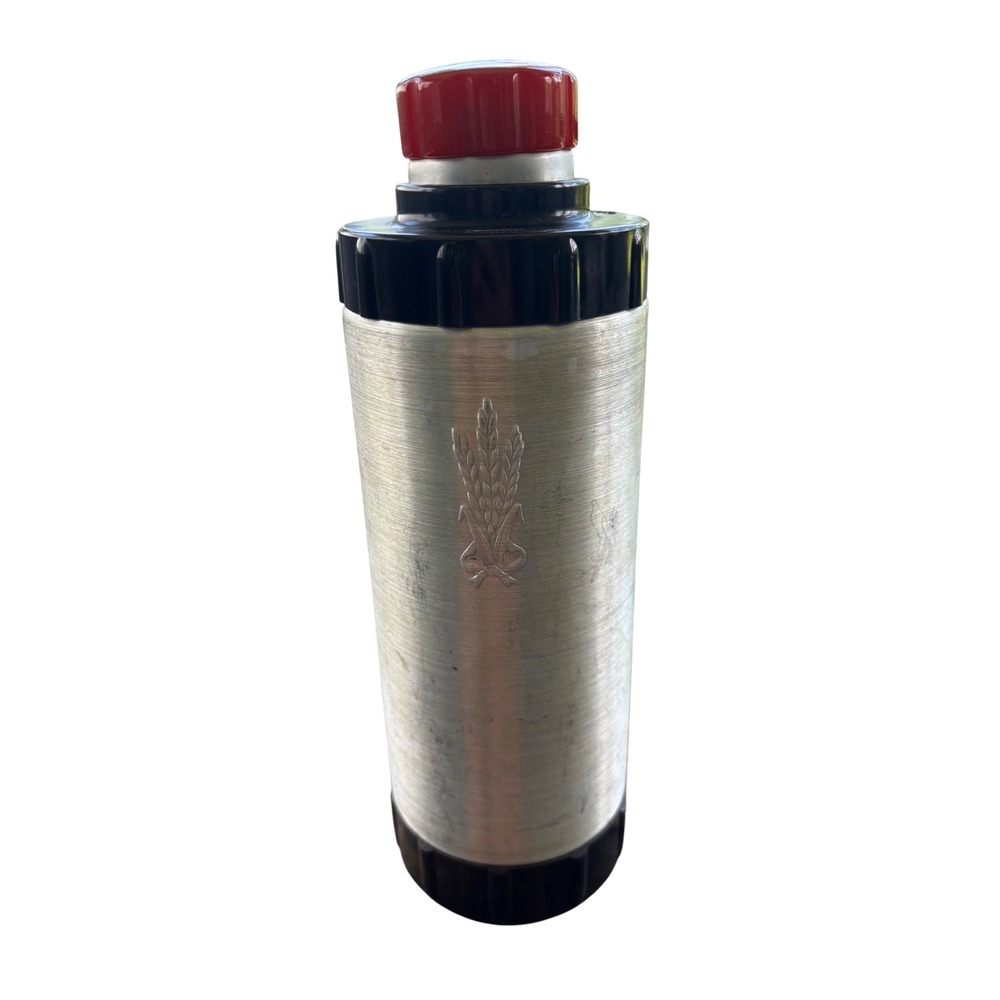 West Bend Cocktail Shaker 1933 Art Deco Silver‎ Vintage MCM Aluminum Bakelite
